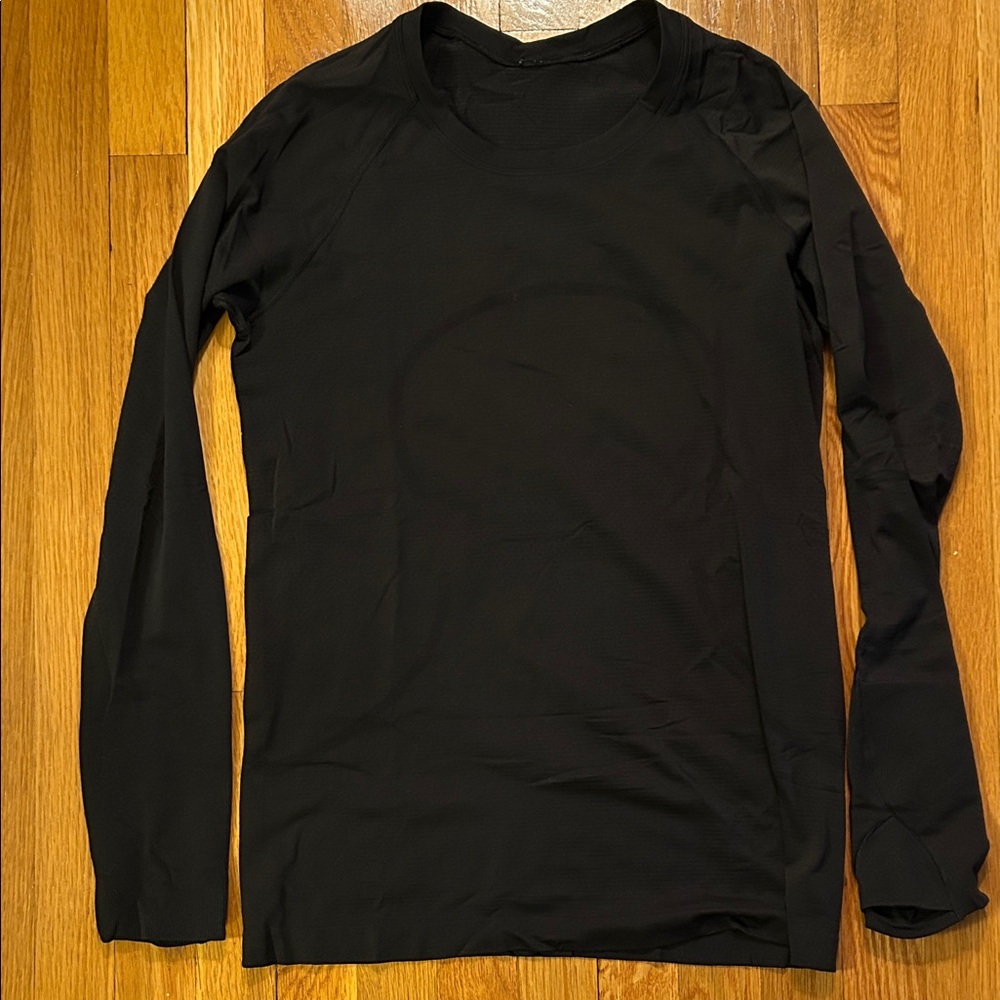 lululemon athletica Black Long Sleeve Tee